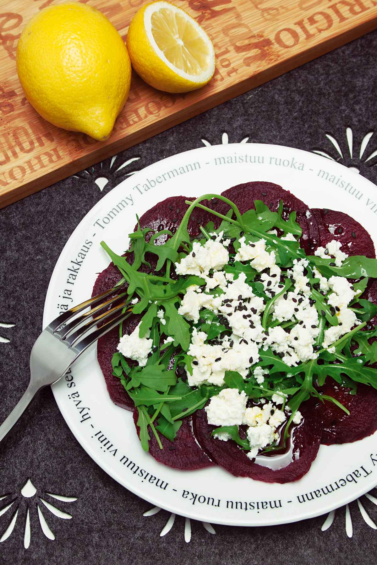 Carpaccio z buraków